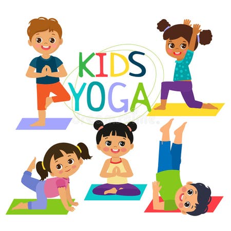 Kids Yoga Stock Illustrations – 5,900 Kids Yoga Stock Illustrations ...