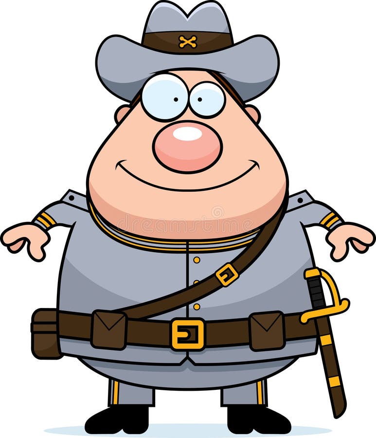 Confederate Soldier Face Clipart