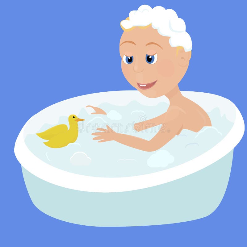 He has a bath. Воздушные ванны иллюстрации. Have a Bath illustration. Avoid from having Bath. Ban having Bath.