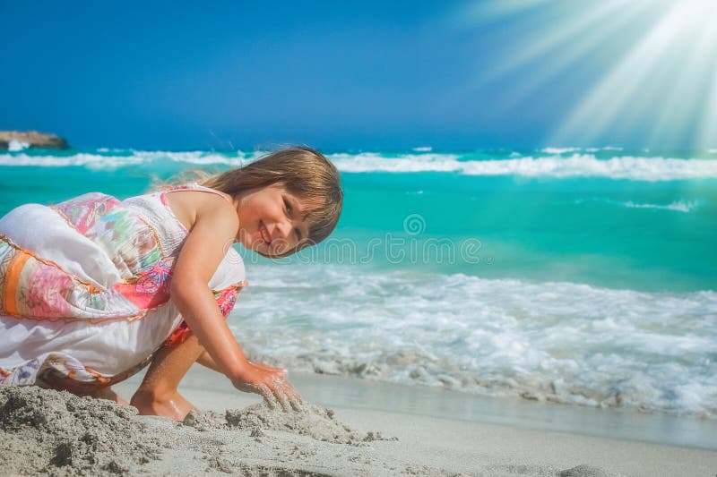 Little Girl Lying beside the Pool Stock Image - Image of nature, games:  37466907