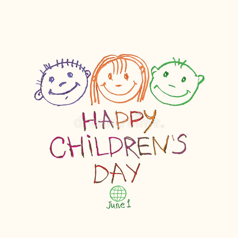 Children'sday drawing competition||happy children's day drawing with pastel  color - YouTube