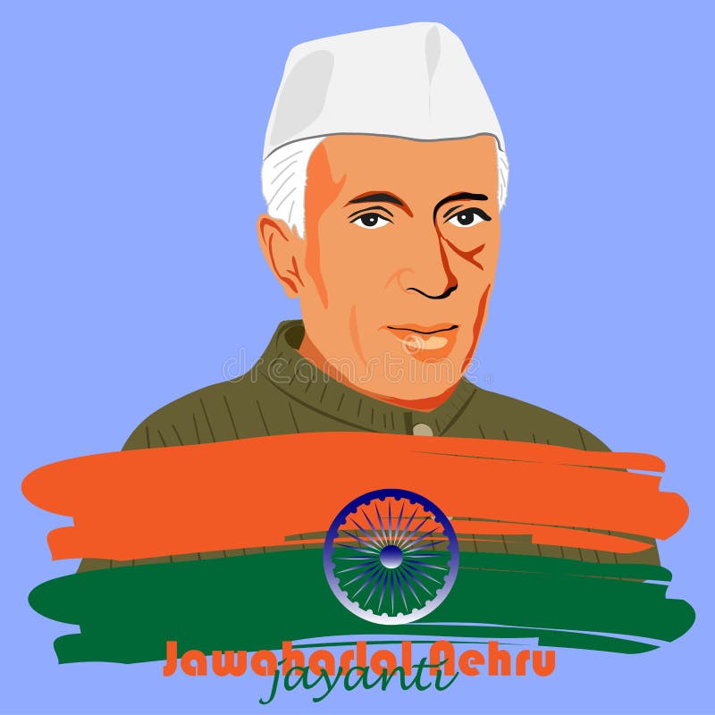 Drawing of Jawaharlal Nehru – India NCC