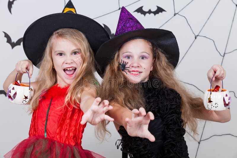 Happy Children at the Carnival Stock Image - Image of expression, color ...