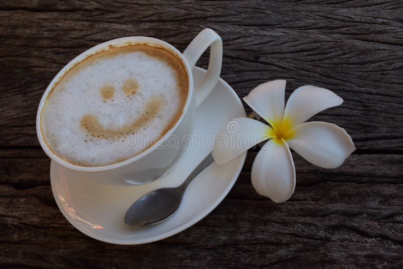 Happy coffee stock image. Image of morning, spoon, coffee 55581489