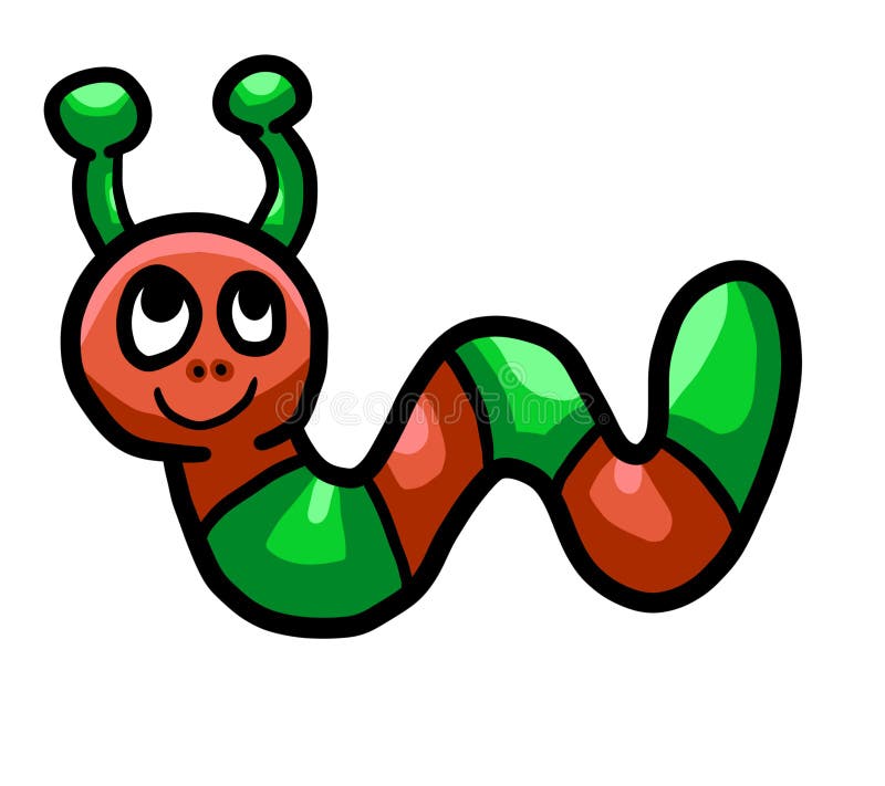 wiggly worm clipart