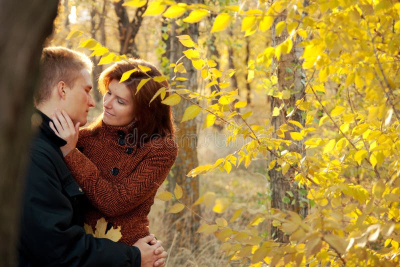 Happy couple in love