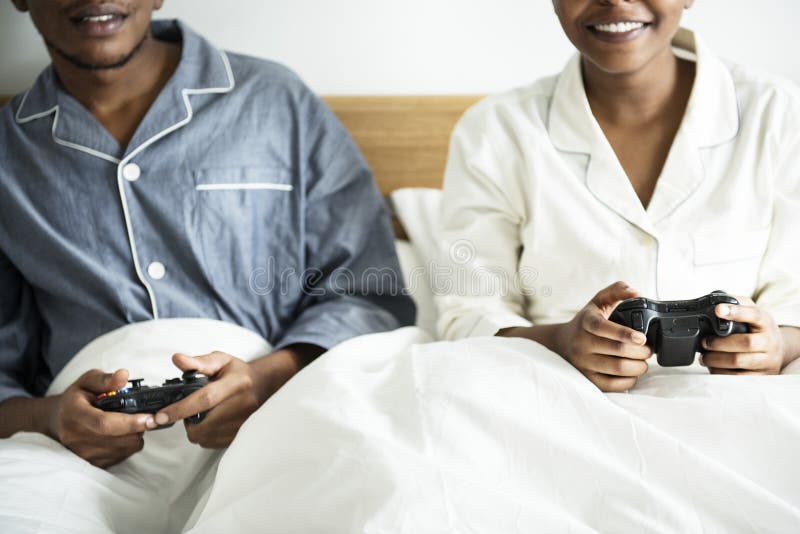 African American Boyfriend Winning Video Game Girlfriend Stock Photo by  ©EdZbarzhyvetsky 181571646