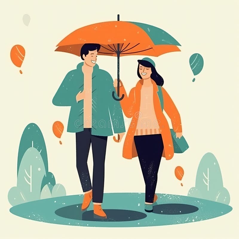 8,151 Couple Walking Drawing Images, Stock Photos & Vectors | Shutterstock