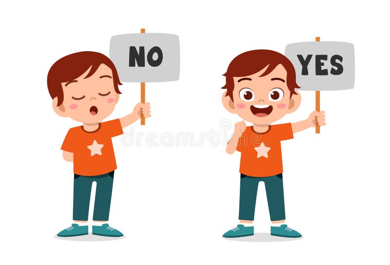Yes No Stock Illustrations – 11,545 Yes No Stock Illustrations, Vectors &  Clipart - Dreamstime