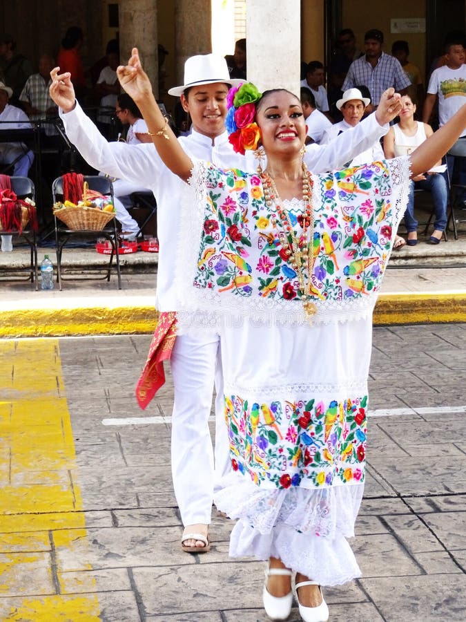 Happy Dancing Couple in Merida Yucatan
