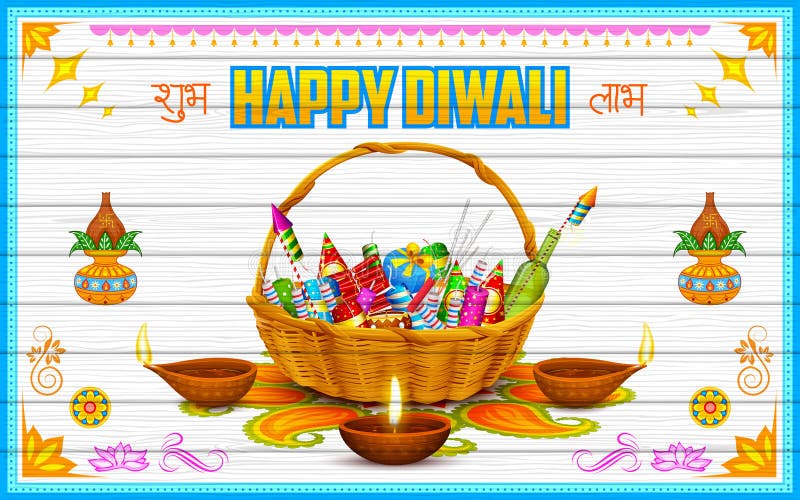 Happy Diwali Background vector illustration Happy Diwali Background vector illustration