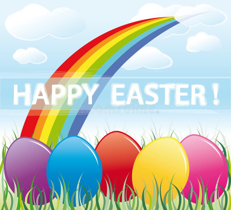 Happy easter royalty free illustration Happy easter royalty free illustration