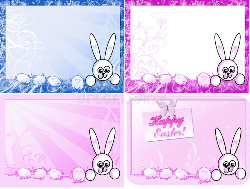 Happy easter cards