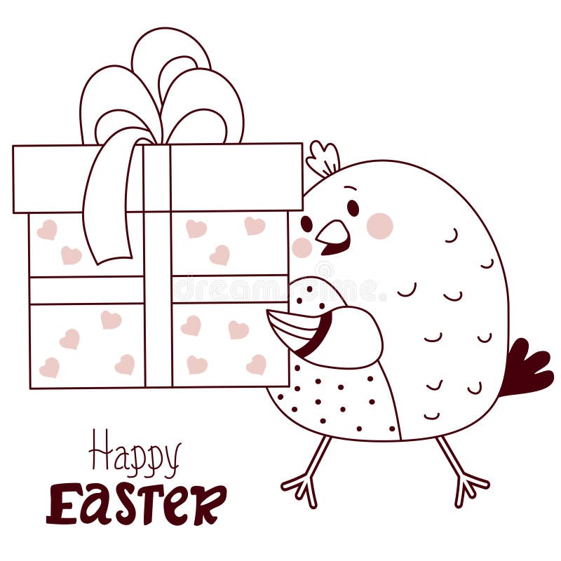 Happy Easter Greeting Card Sketch Style Stock Vector Royalty Free  376899418  Shutterstock