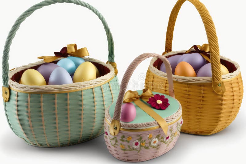 Happy Easter Easter Tradition Designs and Popular Styles Easter Crafts Stock Illustration