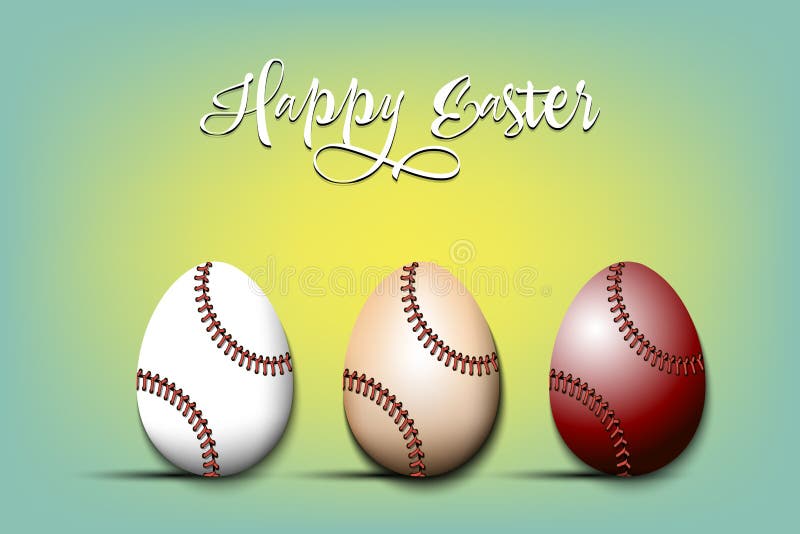 Softball Easter Stock Illustrations 114 Softball Easter Stock