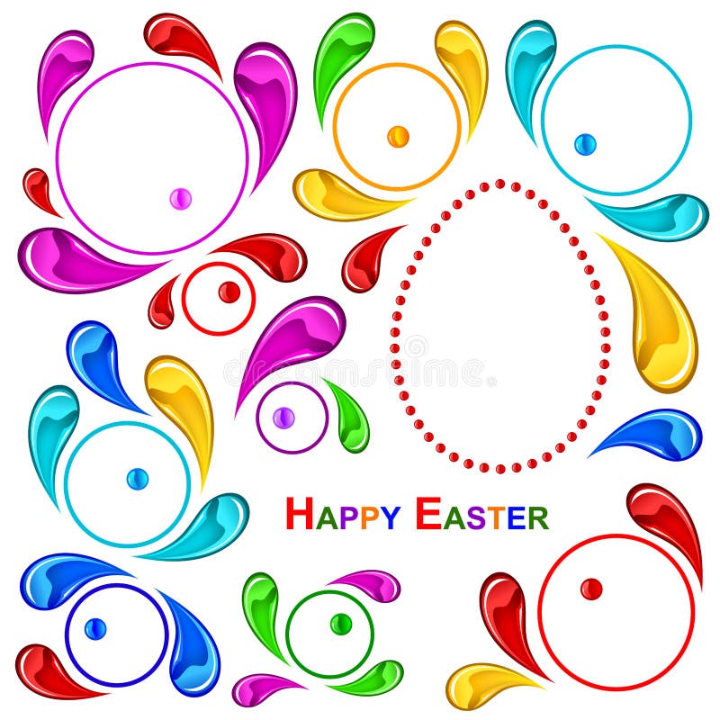 Happy Easter pattern