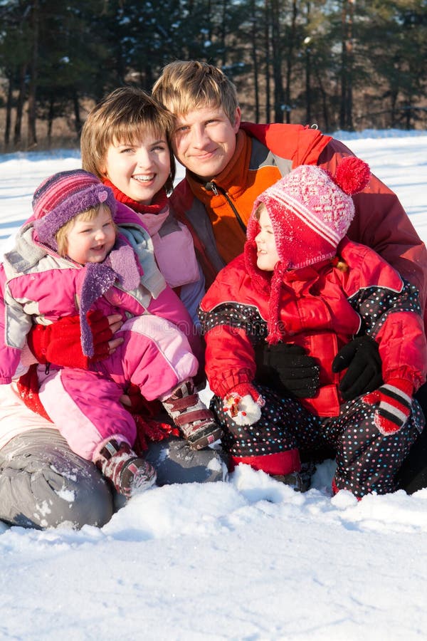 Happy family royalty free stock image