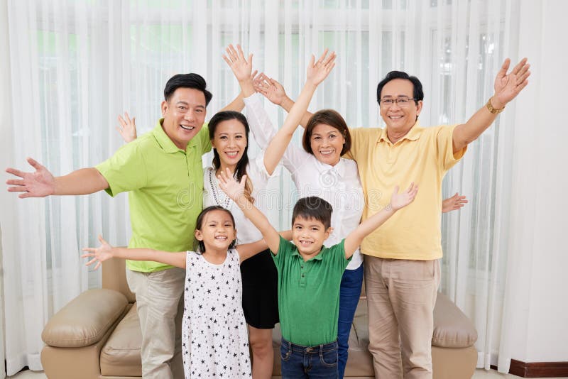 Happy family stock photo. Image of home, father, senior - 131724314 Happy Family Stock Photo. Image Of Home, Father, Senior - 131724314