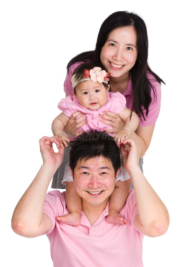 Happy family line up stock photo. Image of mother, lifestyle 40942660