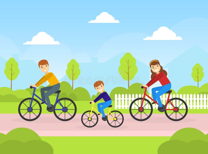 Download Family Biking Cartoon Stock Illustrations 691 Family Biking Cartoon Stock Illustrations Vectors Clipart Dreamstime