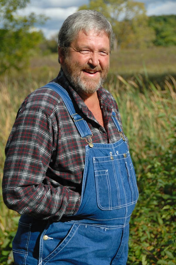 Happy farmer