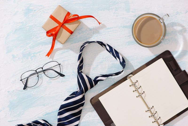 Happy Father`s Day. Gift Ideas for Dad with copyspace. Day copyspace stock images, royalty-free photos and pictures