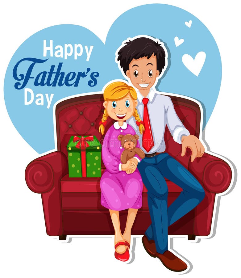 Happy father`s day logo