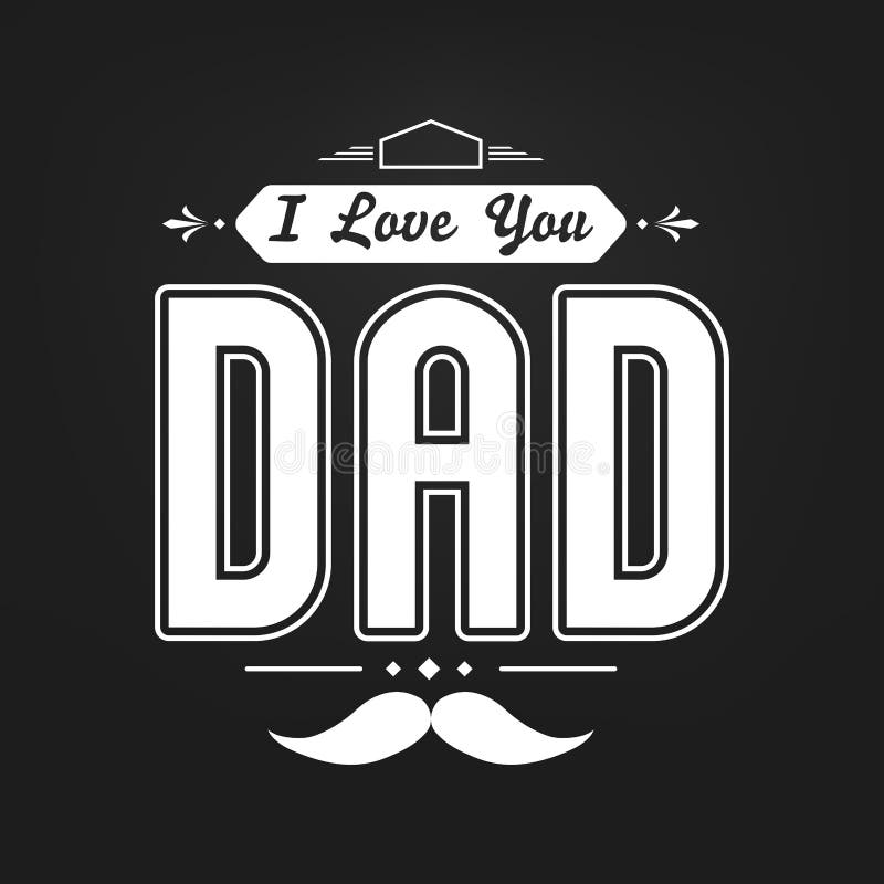 Vector Ngày của Cha vui vẻ, thiết kế chữ Dad I Love You Typography Quotes - một thiết kế đầy cảm xúc và tình cảm. Bằng những chi tiết độc đáo và tinh tế, bạn sẽ cảm nhận được rõ ràng tình yêu thương và sự trân trọng của con cái dành cho cha mình. Hãy tận hưởng không khí ngày của cha và cùng nhau khám phá thiết kế này!