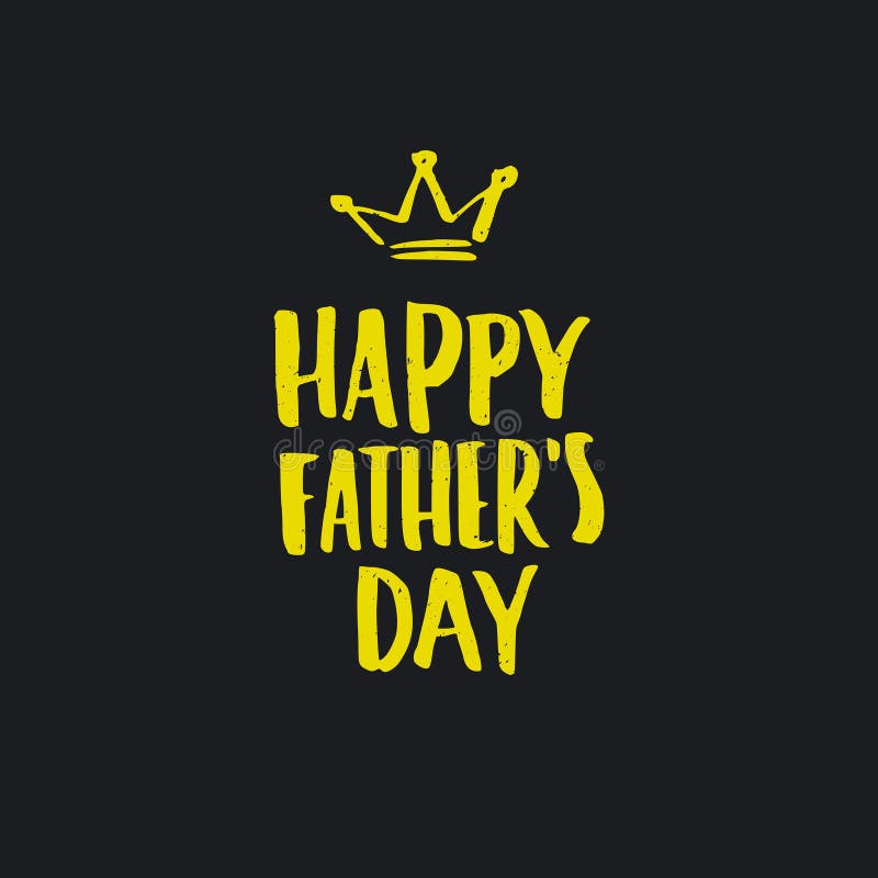 Father`s Day Lettering