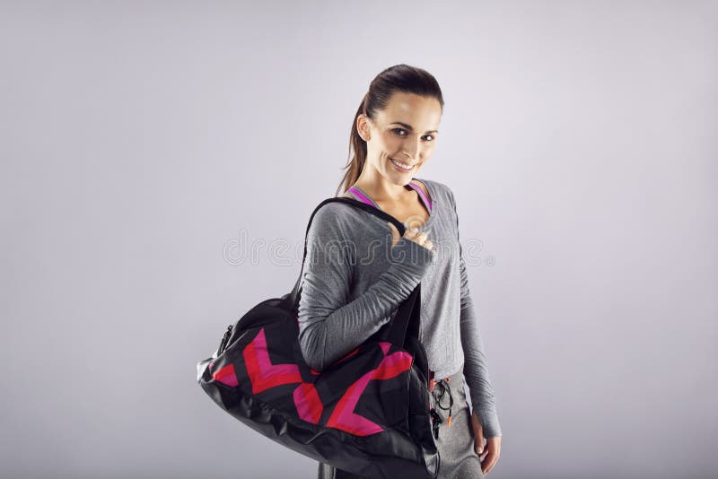 Young Woman after Workout in Gym Stock Photo - Image of building, exercising:  61197534