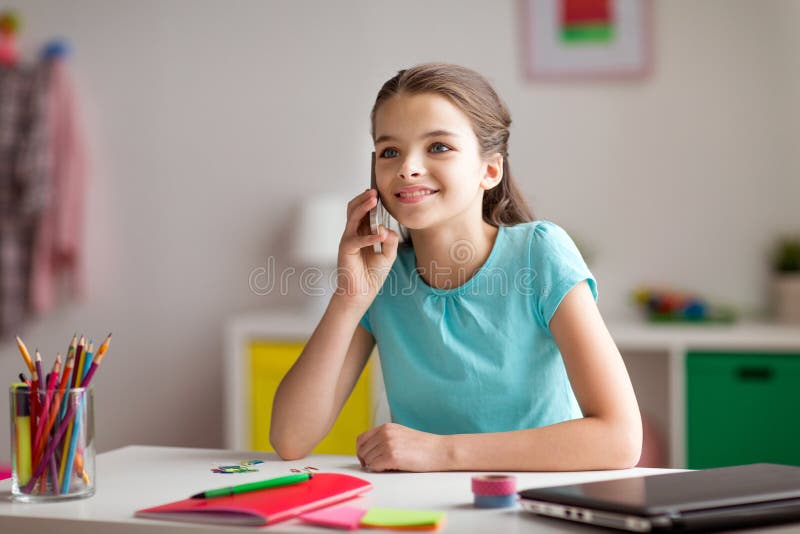 sally was doing her homework when the phone rang