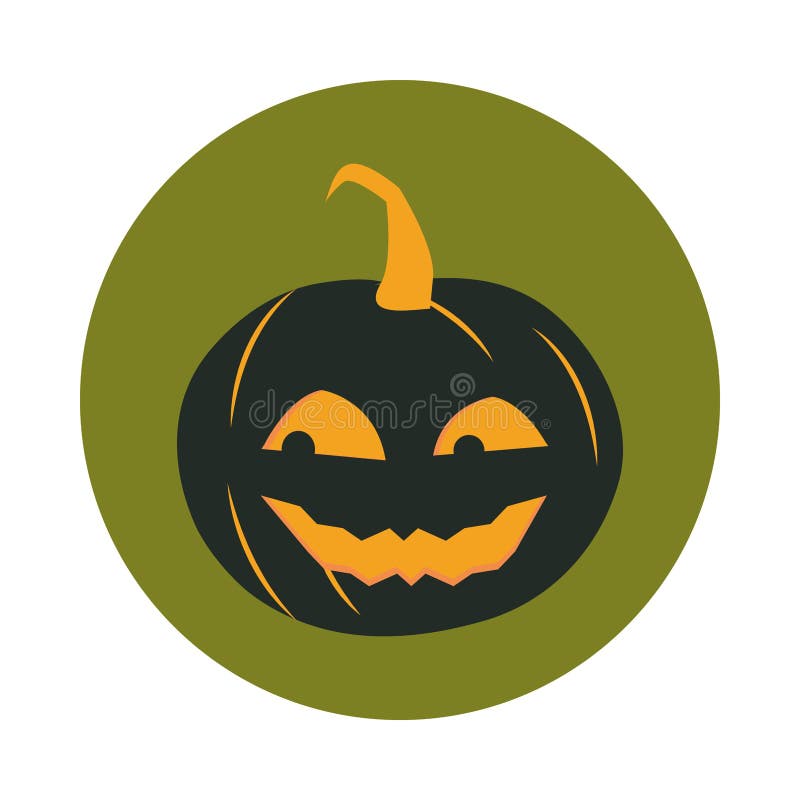 Halloween Smiling Face Vector Icon, Scary Smile Stock Vector - Illustration  of monster, demon: 255037336