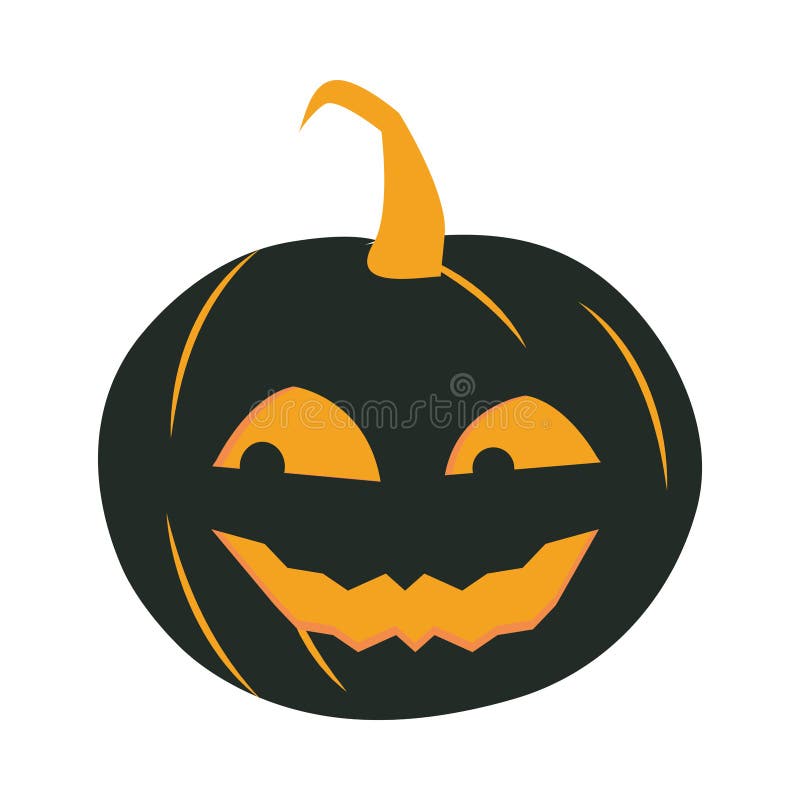 Halloween Smiling Face Vector Icon, Scary Smile Stock Vector - Illustration  of monster, demon: 255037336