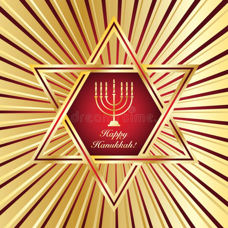 Happy Hanukkah vector illustration Happy Hanukkah vector illustration