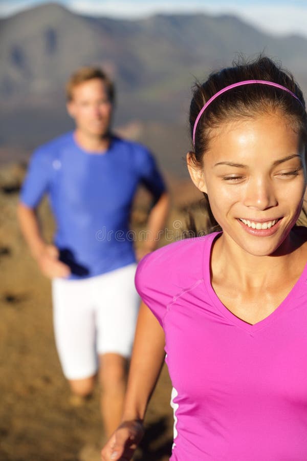 Happy healthy lifestyle running people royalty free stock photography Happy healthy lifestyle running people royalty free stock photography