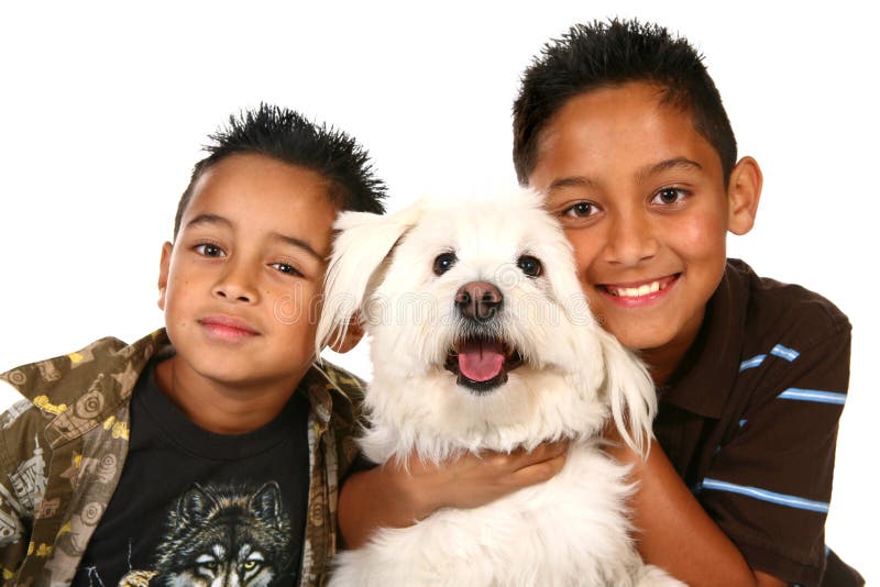 Happy Hispanic Children on White stock photo Happy Hispanic Children on White stock photo