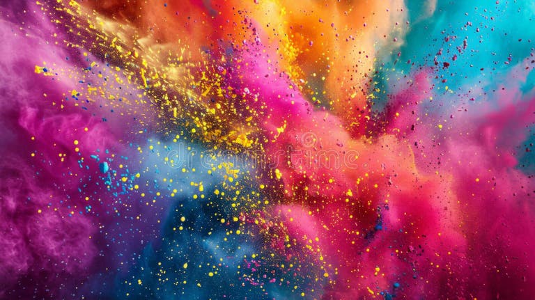 holi color india