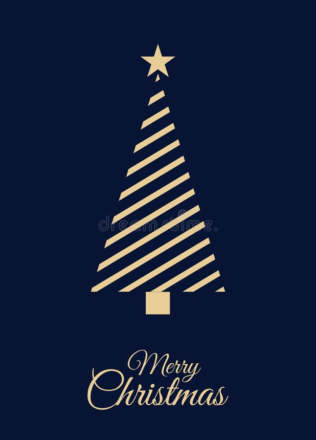 Happy Holidays Card royalty free illustration