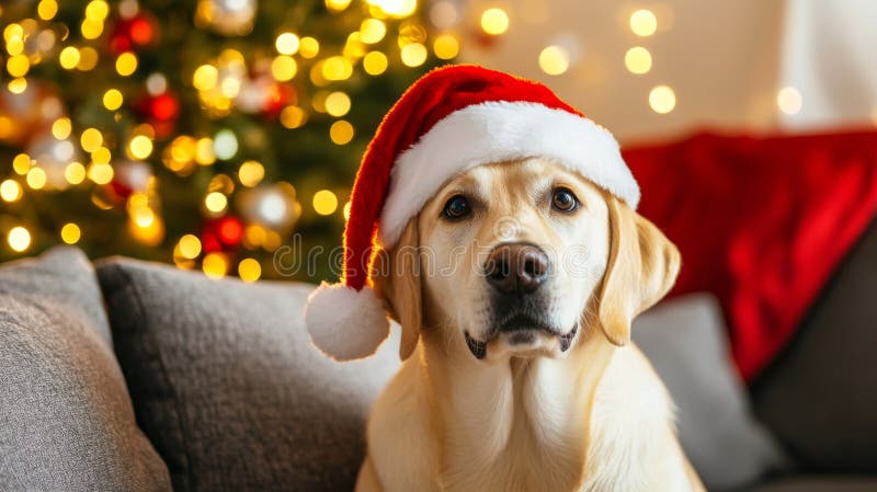 Happy Paw-Lidays Christmas Labradors Santa Hats T-Shirt Happy Paw-Lidays Christmas Labradors Santa Hats T-Shirt