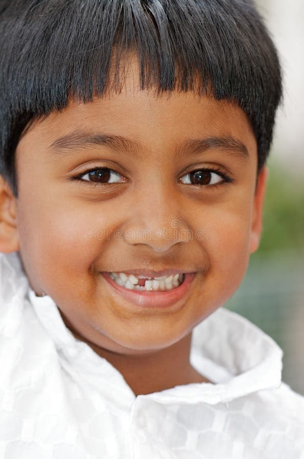 Download Happy Indian Boy stock image. Image of portrait, indian - 21397799