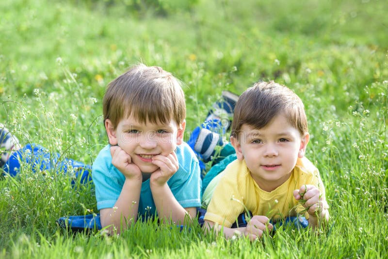 Happy Kid Enjoying Sunny Late Summer and Autumn Day in Nature on Green ...