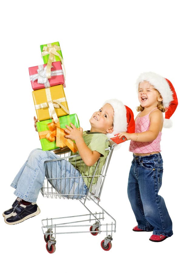 Image result for kids christmas shopping