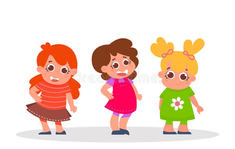 Three Best Friends Girls Stock Illustrations – 93 Three Best Friends Girls  Stock Illustrations, Vectors & Clipart - Dreamstime