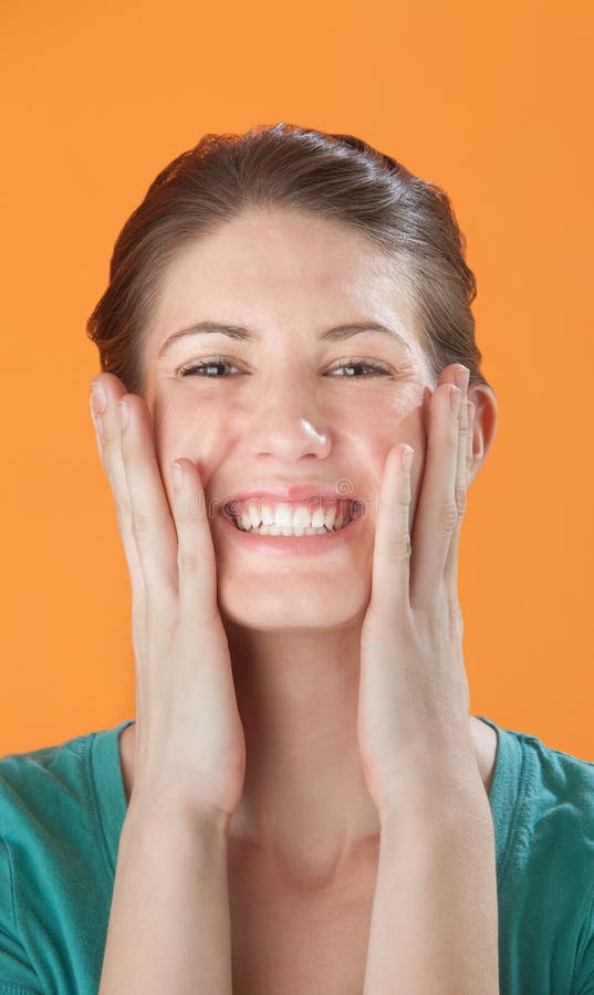 Happy Lady stock photo Image of face feel cute gorgeous 18506470 Happy Lady stock photo Image of face feel cute gorgeous 18506470