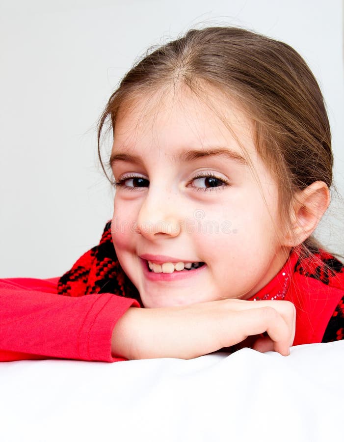 Happy little girl stock photo. Image of expression, girl 28893792