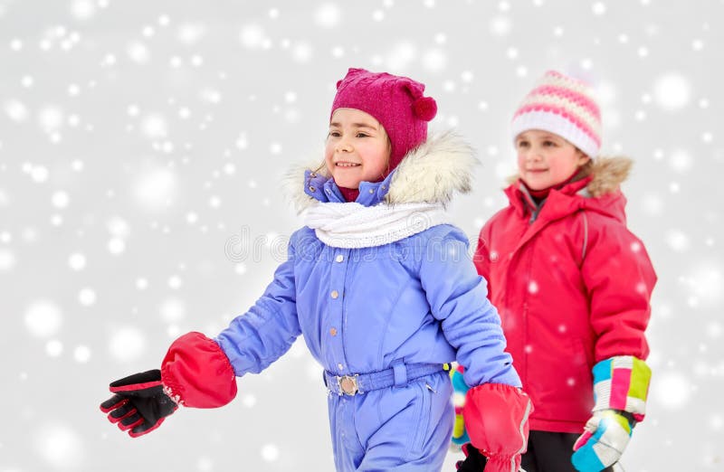 559 Cute Little Girls Winter Clothes Stock Photos - Free & Royalty