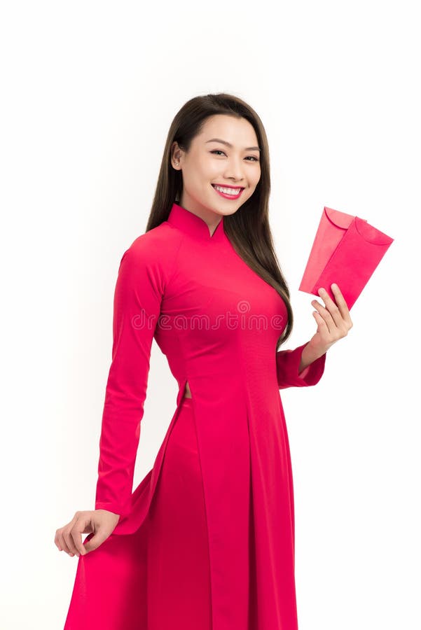 Women Ao Dai Vietnamese Traditional Dress for Female -  New