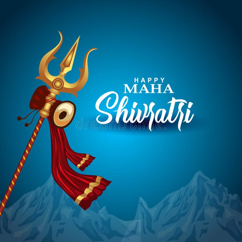 Happy Maha Shivratri with Trisulam, a Hindu Festival Celebrated of Lord Shiva Night, English Calligraphy. Vector Illustration Stock Vector - Illustration of banner, indian: 211383801 Happy Maha Shivratri with Trisulam, a Hindu Festival Celebrated of Lord Shiva Night, English Calligraphy. Vector Illustration Stock Vector - Illustration of banner, indian: 211383801