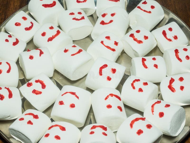 Happy marshmallows stock photo. Image of table, celebration - 41708814